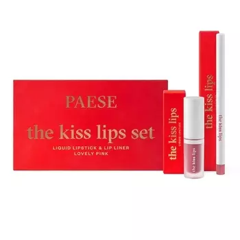 Помада для губ The Kiss Lips, оттенок 03 Lovely Pink - 34 мл Paeseset