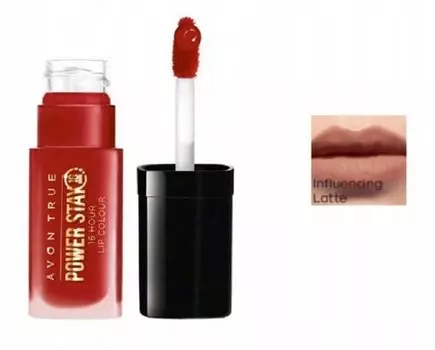 ПОМАДА ДЛЯ ГУБ Avon Influencing Latte матовая жидкая 7 мл
