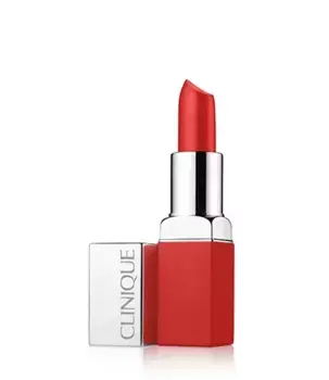 Помада и праймер 2 в 1 интенсивного цвета Pop Matte Clinique, цвет ruby pop