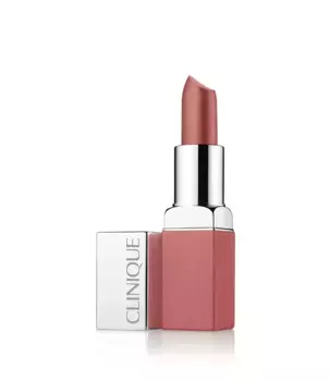 Помада и праймер 2 в 1 интенсивного цвета Pop Matte Clinique, цвет blushing pop