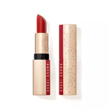 Помада luxe lipstick Bobbi Brown, цвет parisian red, вес 3.5 гр.