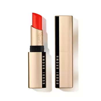Помада luxe matte lipstick Bobbi Brown, цвет traffic stopper, вес 3.5 гр.