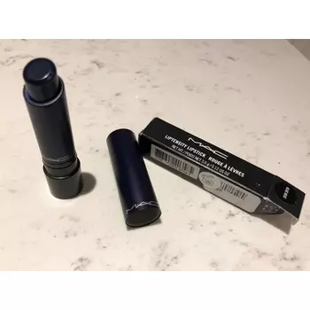 Помада MAC Liptensity - Blue Beat (черно-синий)