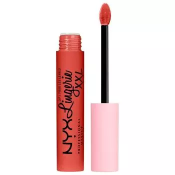Помада NYX Professional Makeup Lip Lingerie XXL, Peach Flirt / 4 ml