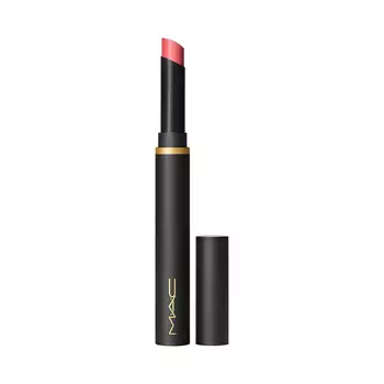 Помада powder kiss velvet blur slim stick Mac, цвет sheer outrage, вес 2 гр.