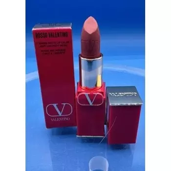 Помада Rosso Striking Matte Lip Color, оттенок 111A Undressed Velvet, 3,4 г Valentino