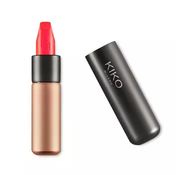 Помада с матовым эффектом 330 коралл Kiko Milano Velvet Passion Matte, 3,5 гр