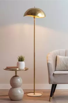 Помахал торшер Leitmotiv, золотой