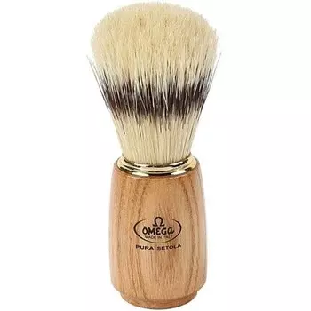 Помазок для бритья Omega 11150 с чистой щетиной