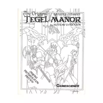 Поместье Тегель (пересмотренное издание, предварительное издание Origins), Fantasy Role Playing Games, Supplements & Supplies (Gamescience)