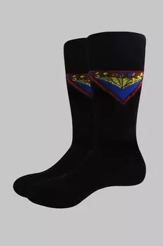 Помощь! Носки до щиколотки с комиксами Beatles, черный