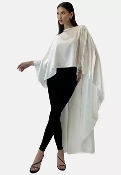Пончо ABAYA ABAYA Elara, белый