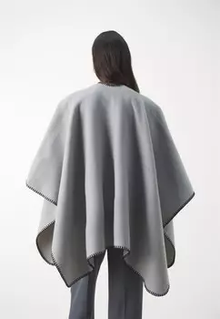 Пончо Anna Field, серый