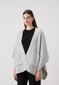 Пончо Anna Field, серый