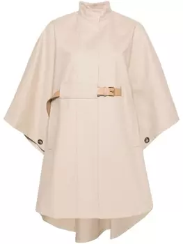 Пончо Berto Max Mara, бежевый