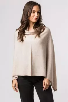 Пончо Eskdale из кашемира и шерсти мериноса Pure Luxuries London, мультиколор