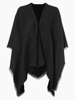 Пончо Fraas, черный