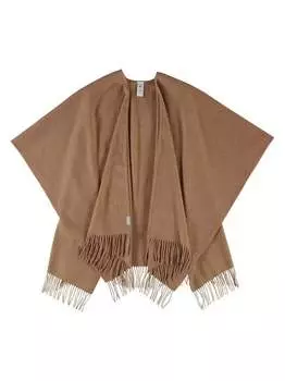 Пончо Fraas, коричневый