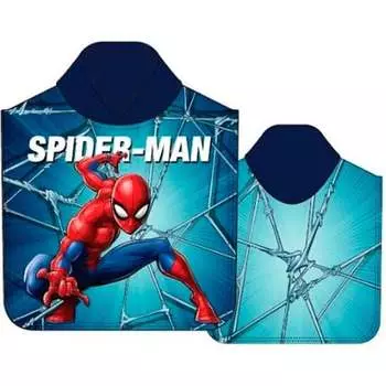 Пончо из микрофибры Toalla Spiderman Marvel