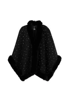 Пончо Лисси KRISS, черный