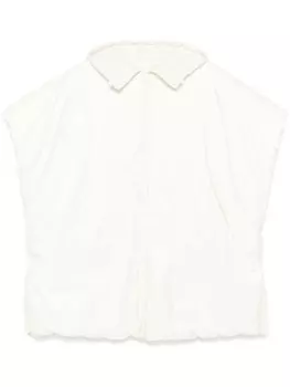 Пончо Mantella Moncler, белый