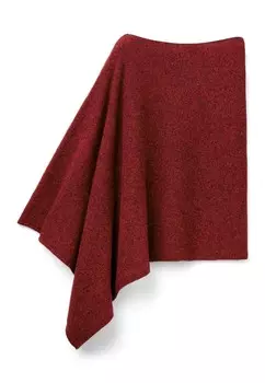 Пончо MANTELLA United Colors of Benetton, красный