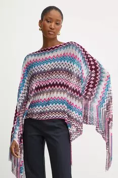 Пончо Миссони Missoni, мультиколор