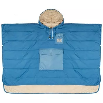 Пончо Poler, голубой