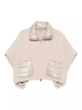 Пончо Resort с короткими рукавами Herno, нейтральный