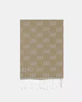 Пончо с логотипом LIUJO, цвет Camel