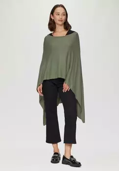 Пончо s.Oliver BLACK LABEL, зеленый