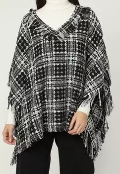 Пончо Sense, черный