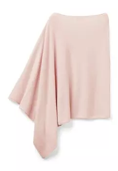Пончо United Colors of Benetton, розовый