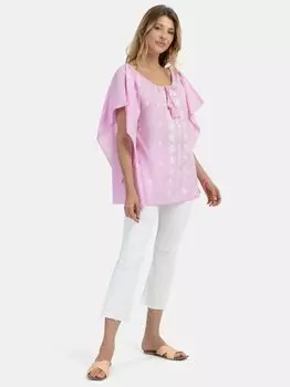 Пончо Usha, розовый