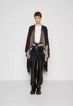 Пончо Vero Moda VMKENNA PONCHO, цвет winetasting
