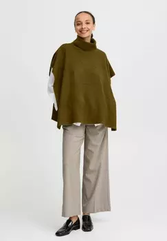 Пончо VIKSI PONCHO b.young, цвет Evergreen