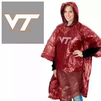Пончо Wincraft Virginia Tech Hokies