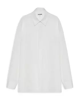 Понедельник AM Рубашка с длинным рукавом Jil Sander, белый
