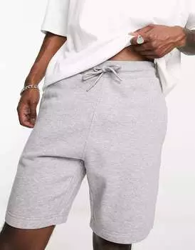 Поношенные трикотажные шорты светло-серого цвета Threadbare