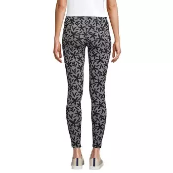 Поножи в виде морской звезды Petite Lands' End Lands' End, черный