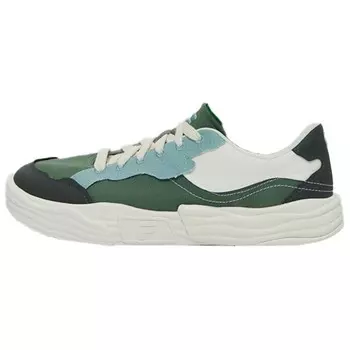 POP 2 Canvas Shoes Men Low-Top Green, Black, White, Blue Fila Fusion