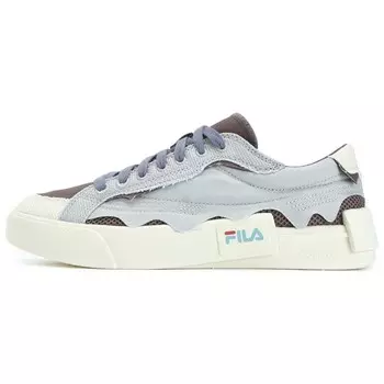 POP Canvas Shoes Womens Low-top Белый/синий Fila Fusion