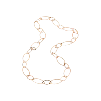 Поп-Цепочка из 18-каратного розового золота с застежкой Vhernier