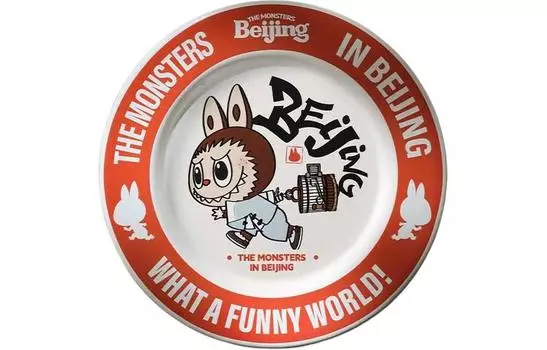 POP MART Тарелка/Блюдце, цвет Red