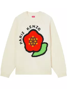 Поп-свитер Kenzo, белый