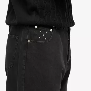 Pop Trading Company Джинсовые брюки Drs, черный