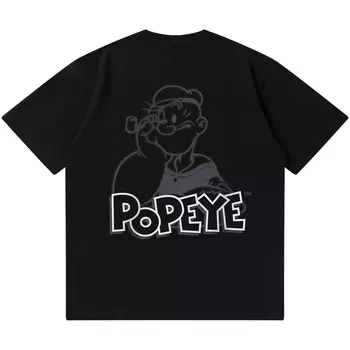 Popeye/Футболка унисекс Popeye, Черный