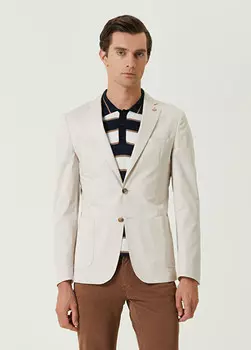 Поплиновая куртка Beymen Club, экрю