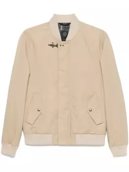 Поплиновая куртка Fay, нейтральный