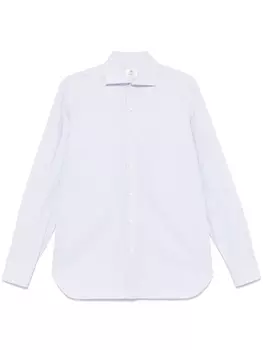 Поплиновая рубашка Borrelli, белый